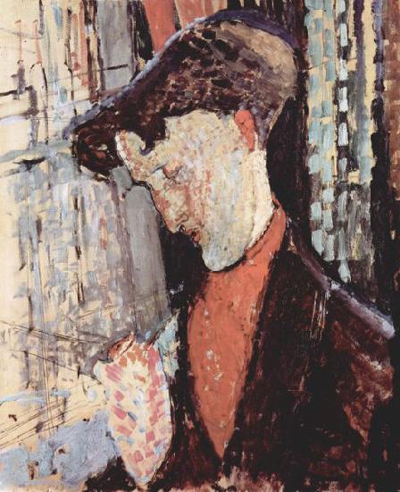 Amedeo Modigliani Portrat des Frank Burty Haviland oil painting image